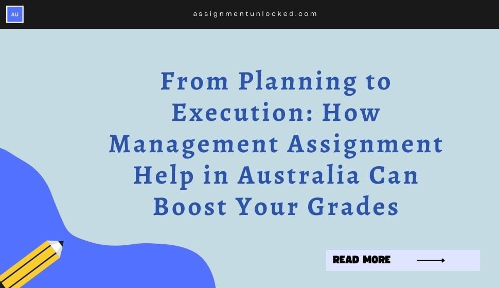 management assignment help planning and execution