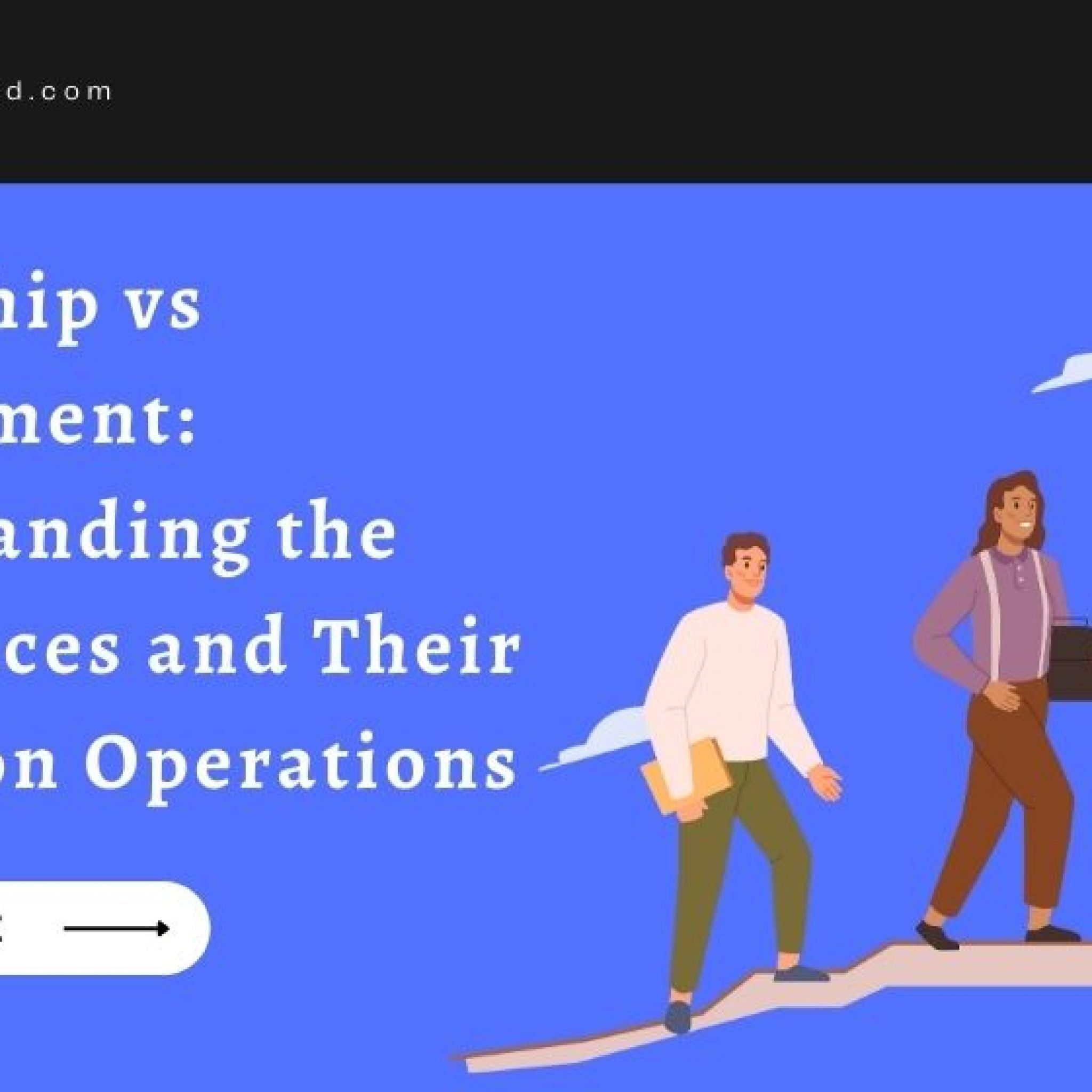 Leadership vs. Management blog banner