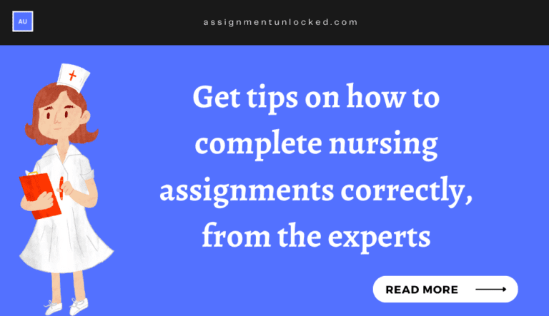 nursing assignment help experts tips