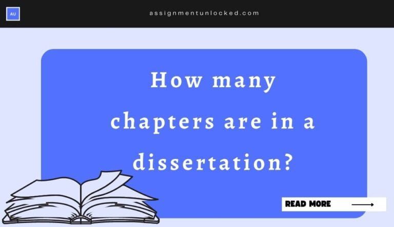 dissertation chapters