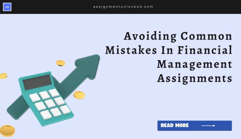 Financial Management Assignment Mistakes
