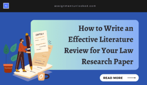 literature review for law research paper